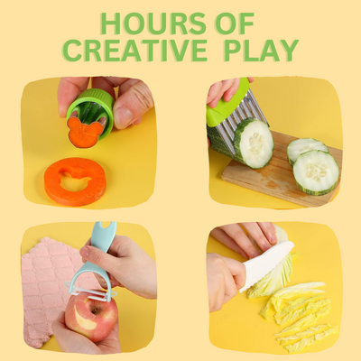 children-safe kitchen set